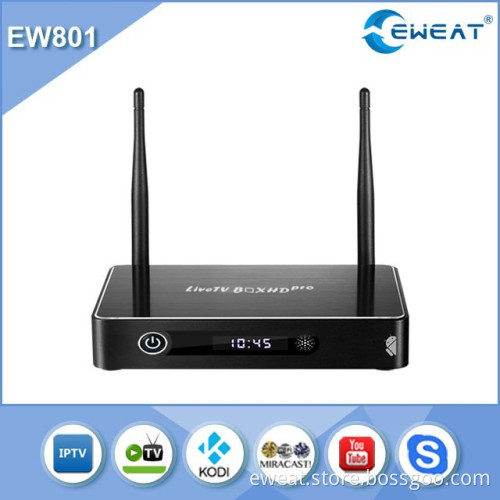 Hot selling real tv box tv iptv box indian channels